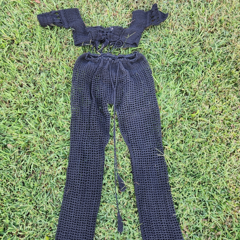 Black Crochet Andi Bagus